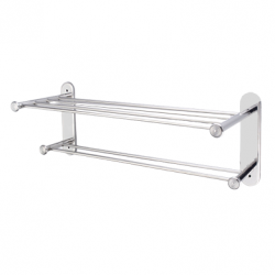 BKS0006 Stainless Towel Shelf, 2 Tier